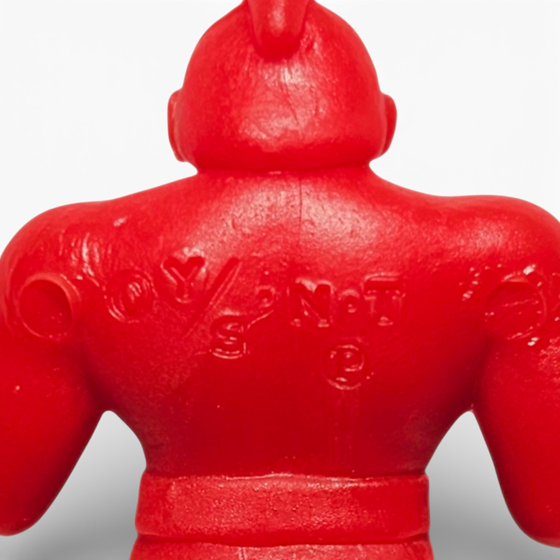 Vintage Red M.U.S.C.L.E. #156 Wolfman(A) Kinnikuman Muscle Men Mattel - Image 3