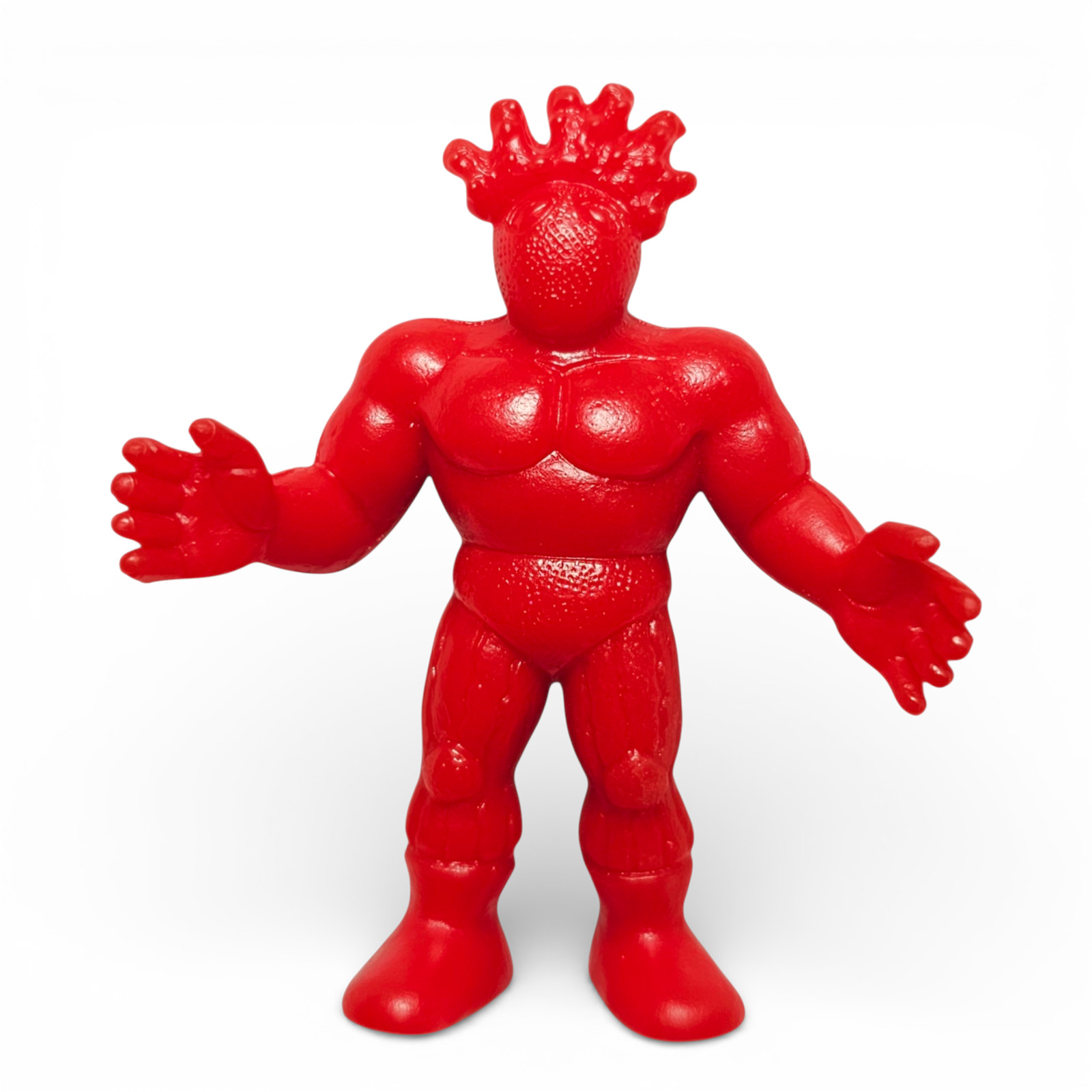 Vintage Red M.U.S.C.L.E. #120 Sabotenman Kinnikuman Muscle Men Mattel