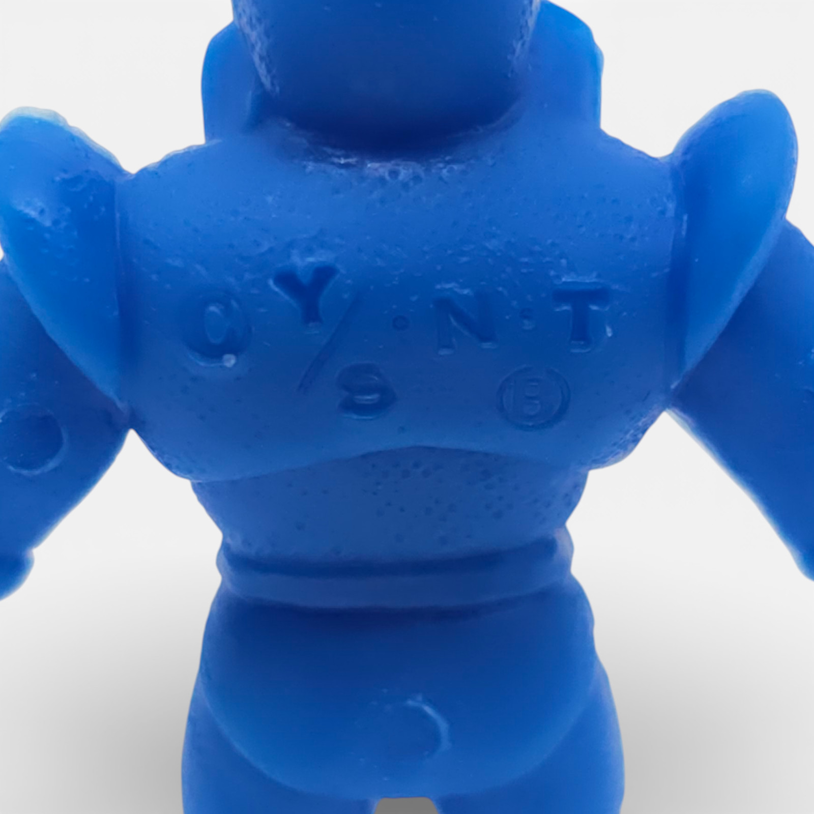 Vintage Blue M.U.S.C.L.E. #232 Turboman Kinnikuman Muscle Men Mattel - Image 3