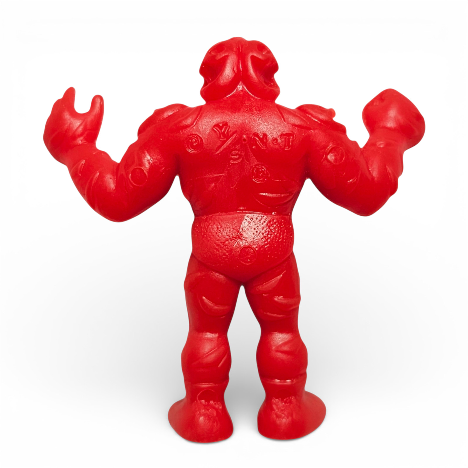 Vintage Red M.U.S.C.L.E. #128 Smileman Kinnikuman Muscle Men Mattel - Image 2