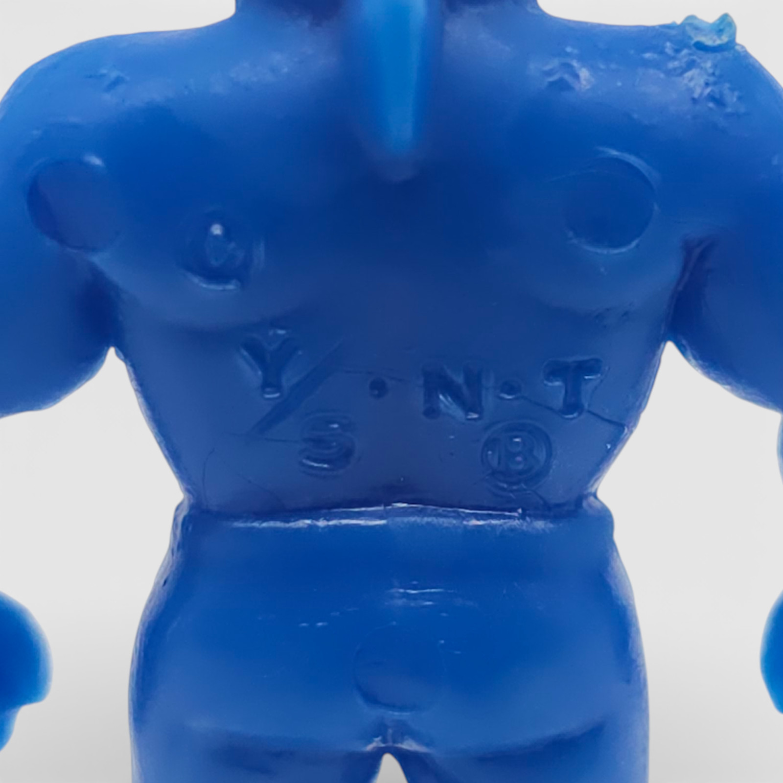 Vintage Blue M.U.S.C.L.E. #202 StrongmanKinnikuman Muscle Men Mattel - Image 3