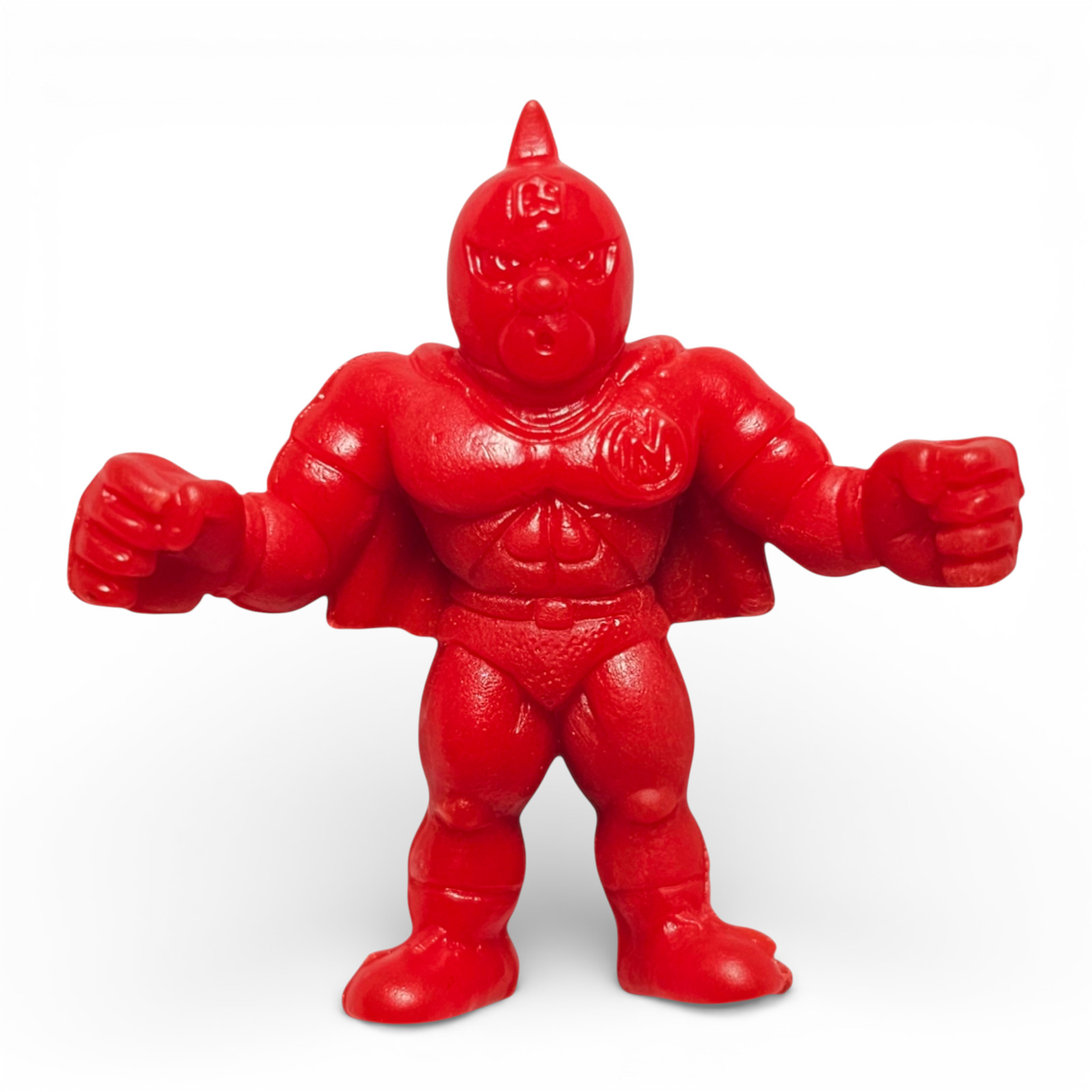 Vintage Red M.U.S.C.L.E. #017 Kinnikuman (B) Kinnikuman Muscle Men Mattel