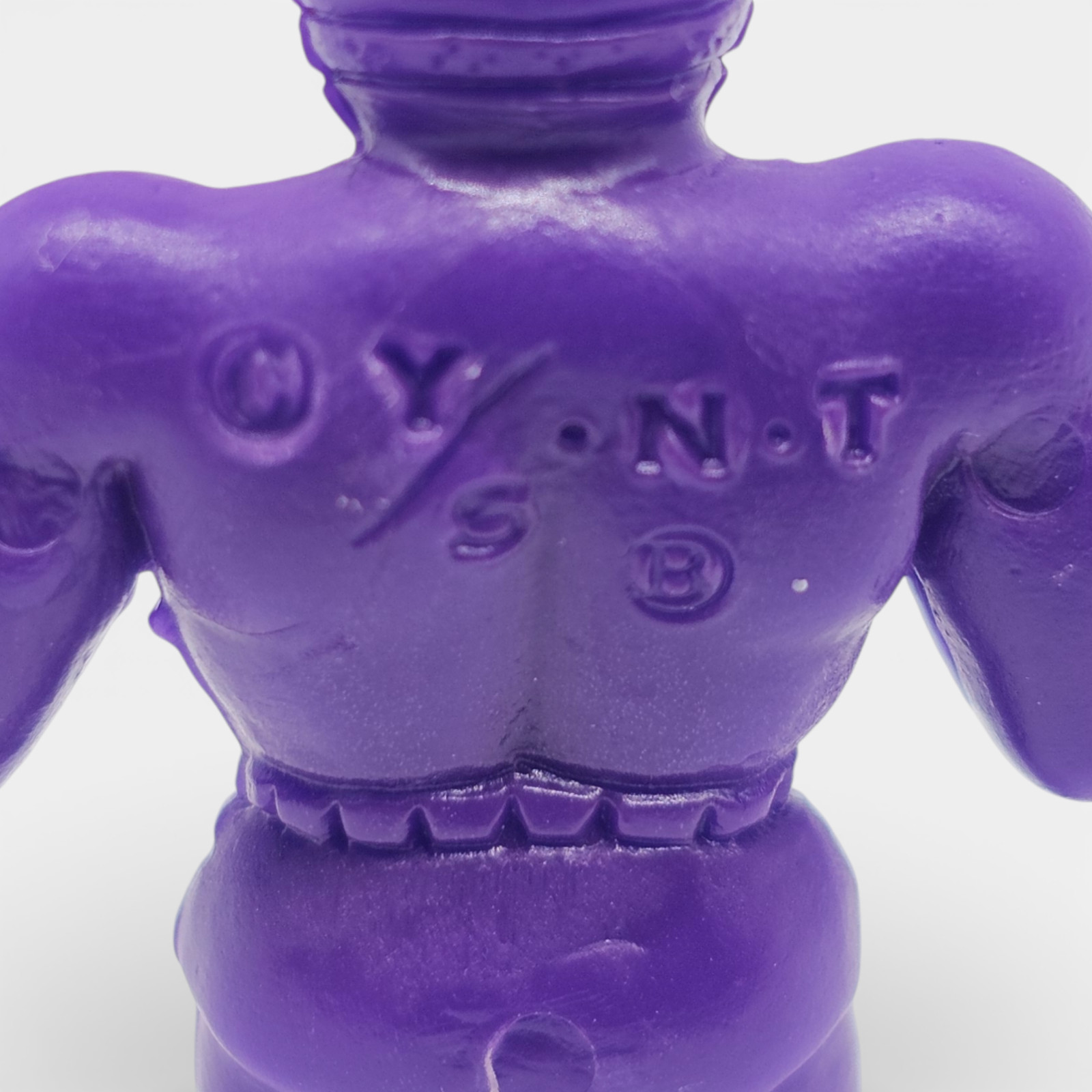 Vintage Purple M.U.S.C.L.E. #144 Mr. America Kinnikuman Muscle Men Mattel - Image 3
