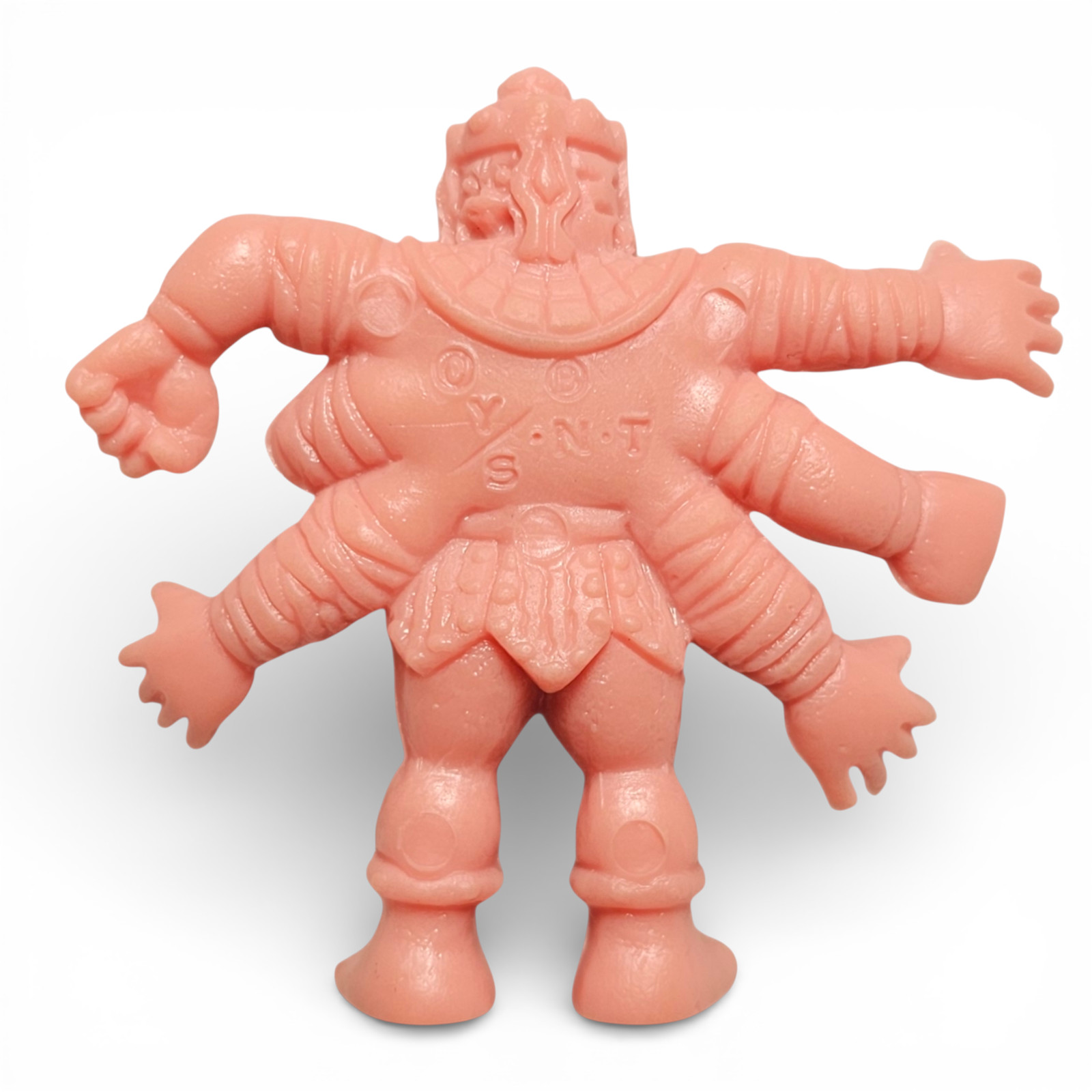 Vintage Flesh Tone M.U.S.C.L.E. #174 Ashuraman (E) Kinnikuman Muscle Men Mattel - Image 2