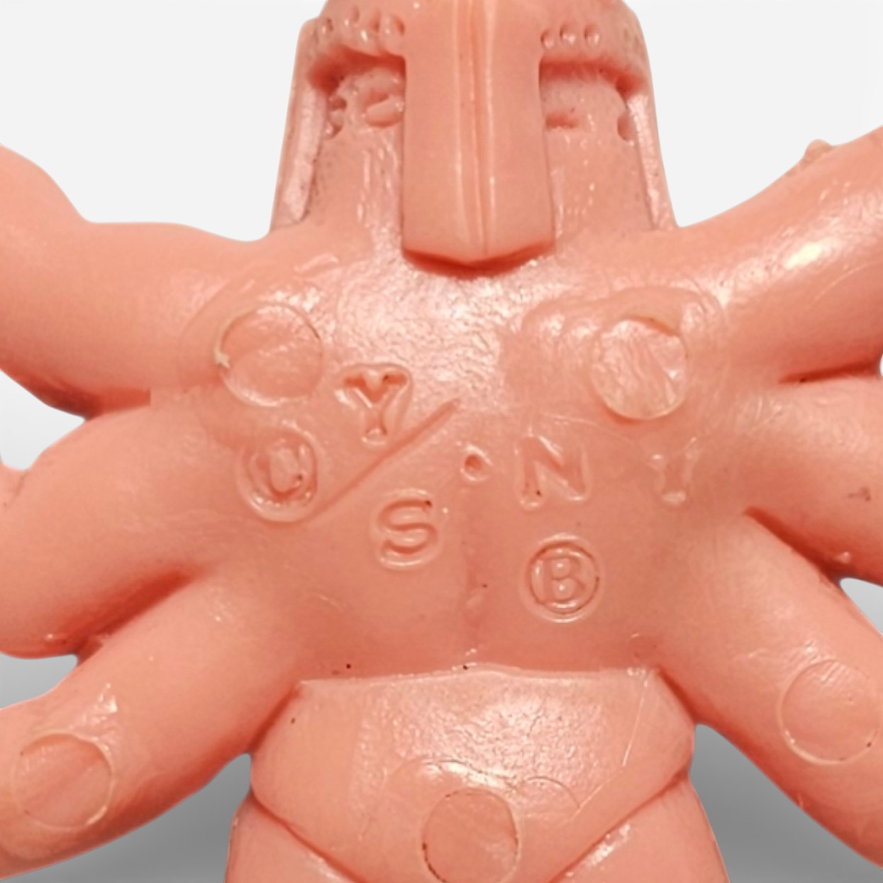 Vintage Flesh Tone M.U.S.C.L.E. #199 Ashuraman (D) Kinnikuman Muscle Men (Opt 2) - Image 3