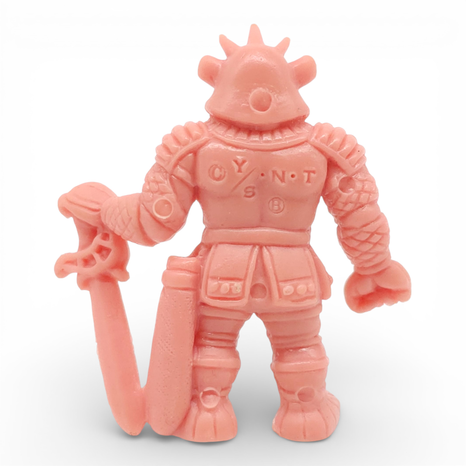 Vintage Flesh Tone M.U.S.C.L.E. #157 Black King Kinnikuman Muscle Men Mattel - Image 2