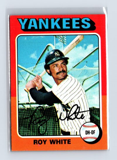 1975 Topps Baseball - SET BREAK - #375 Roy White