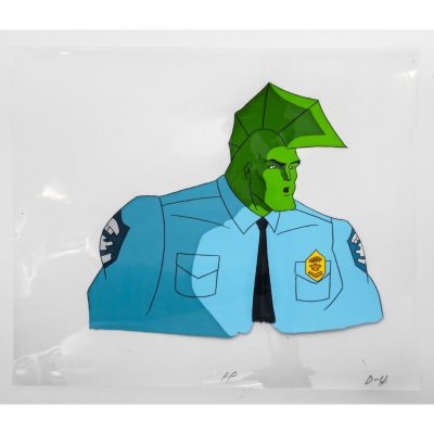 Savage Dragon Authentic Animation Production Cel The Savage Dragon