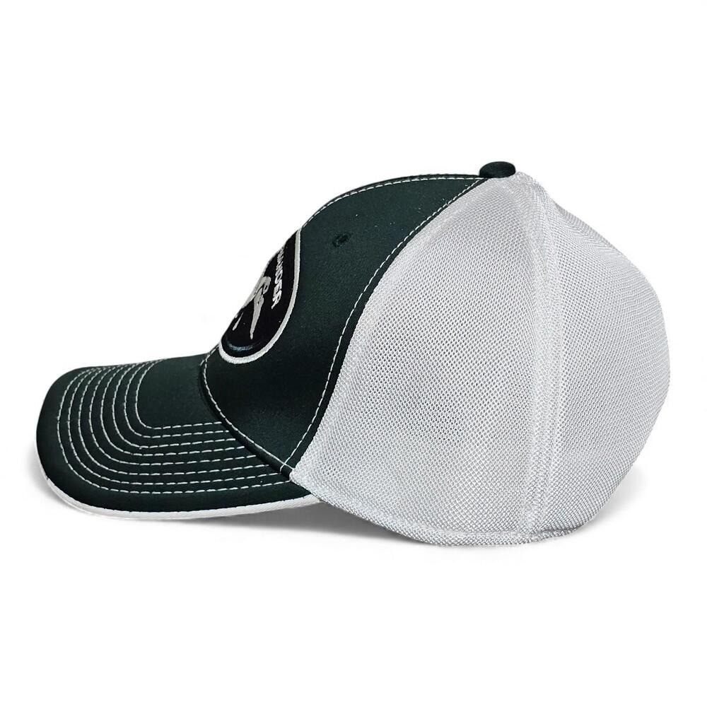 Vintage The Game Duck Commander Embroidered Mesh Back Baseball Cap Green White O - Image 3