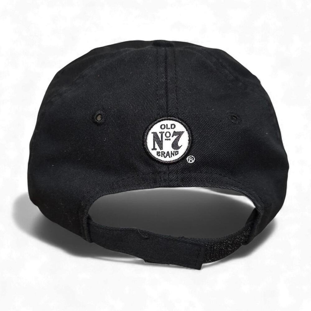 Jack Daniel's Cap Black Old No 7 Brand Embroidered Adjustable Excellent - Image 2