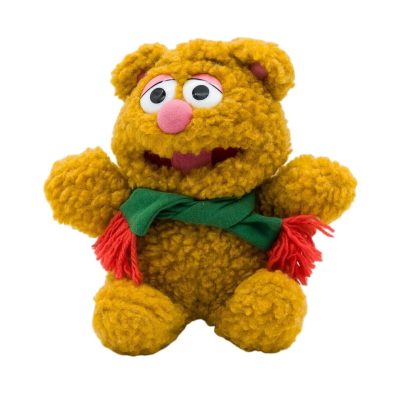 Vintage 1987 Muppet Babies Fozzie Bear Stuffed Plush Teddy Jim Henson Christmas