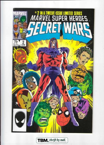 Marvel Super Heroes Secret Wars #2 (1984) Direct Edition 9.4