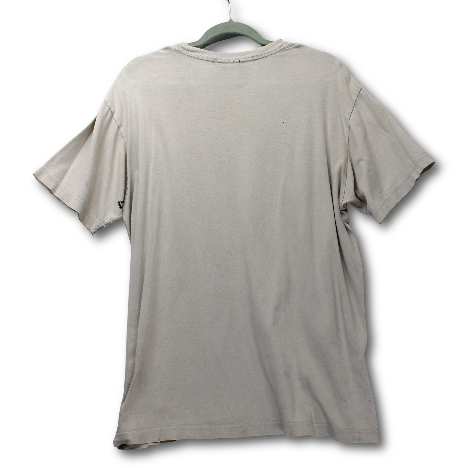 Vintage Y2K Volcom Graphic Logo T-Shirt Mens Large Gray Fair - Image 2