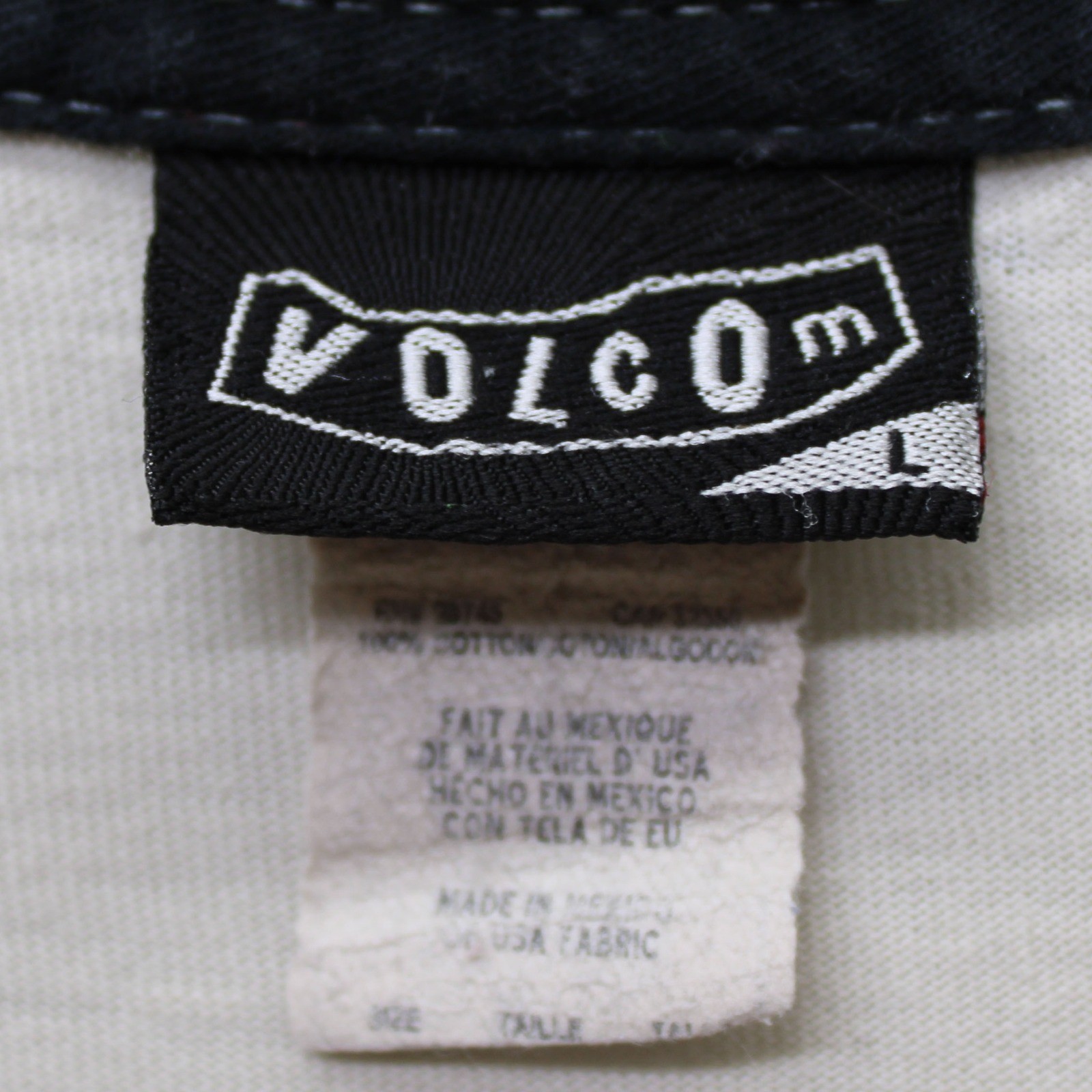 Vintage Y2K Volcom Graphic Logo T-Shirt Mens Large Gray Fair - Image 4