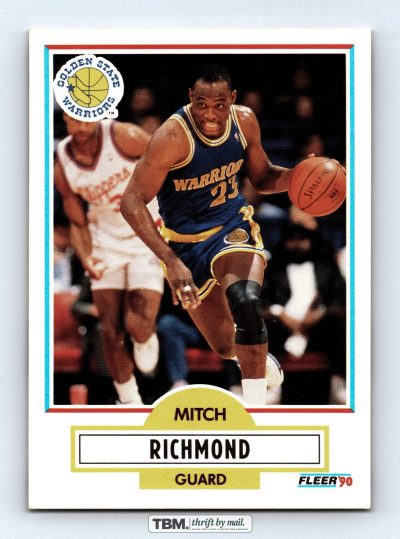 1990 Fleer #67 Mitch Richmond 7.5