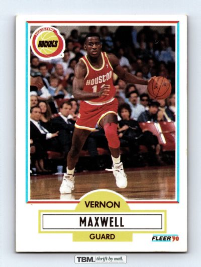 1990 Fleer #72 Vernon Maxwell 7.5