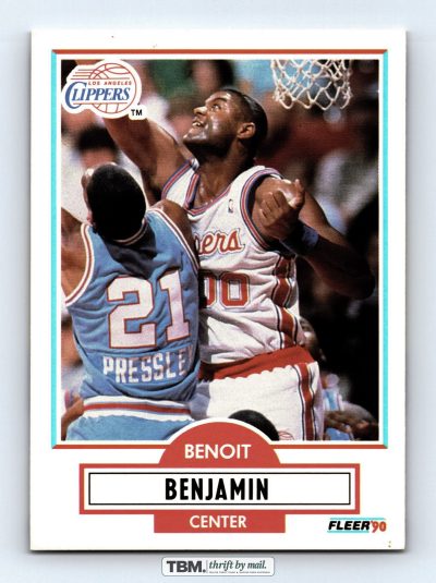 1990 Fleer #84 Benoit Benjamin 7.5