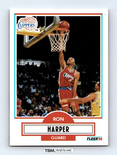 1990 Fleer #86 Ron Harper 7.5