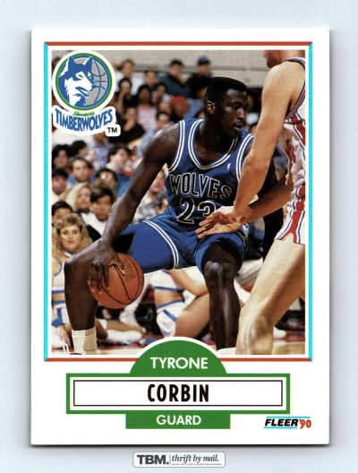 1990 Fleer #113 Tyrone Corbin 7.0