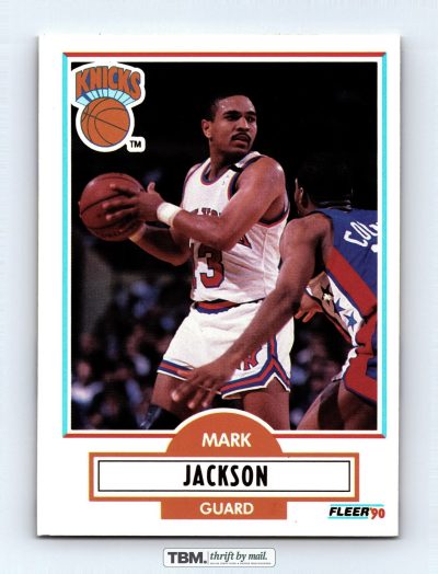 1990 Fleer #126 Mark Jackson 8.0