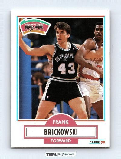 1990 Fleer #169 Frank Brickowski 8.0