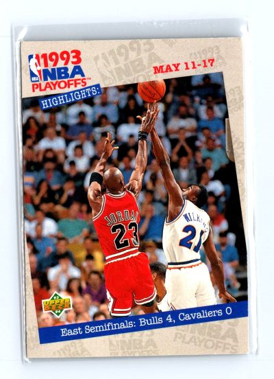 1993-94 Upper Deck #187 East Semifinals: Bulls 4, Cavaliers 0