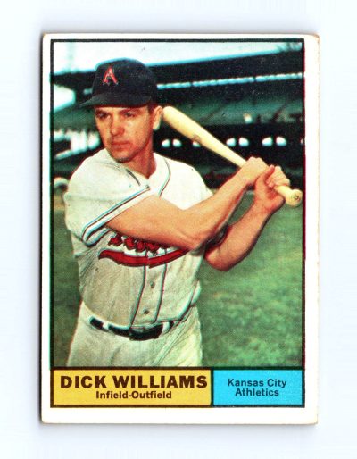 1961 Topps #8 Dick Williams