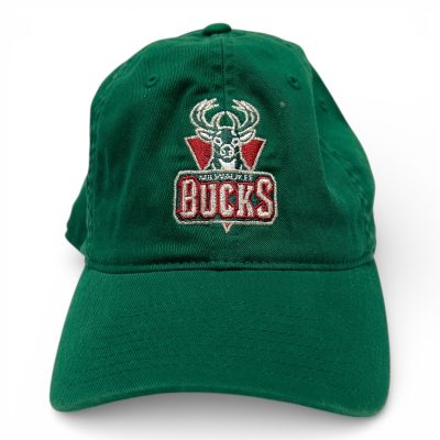 Milwaukee Bucks Adidas NBA Green Flexfit Baseball Cap Hat Excellent One Size