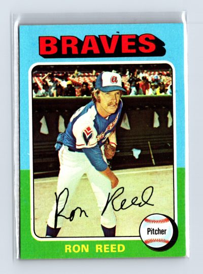 1975 Topps Baseball - SET BREAK - #81 Ron Reed