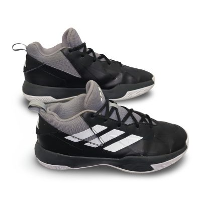 Adidas Court Control Basketball Shoes Men's 6.5 Black Grey Cloudfoam IE9252 Good