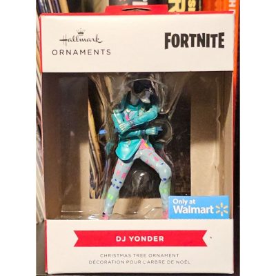 Hallmark Fortnite DJ YONDER Figure Collectible Tree Holiday Video Game Ornament