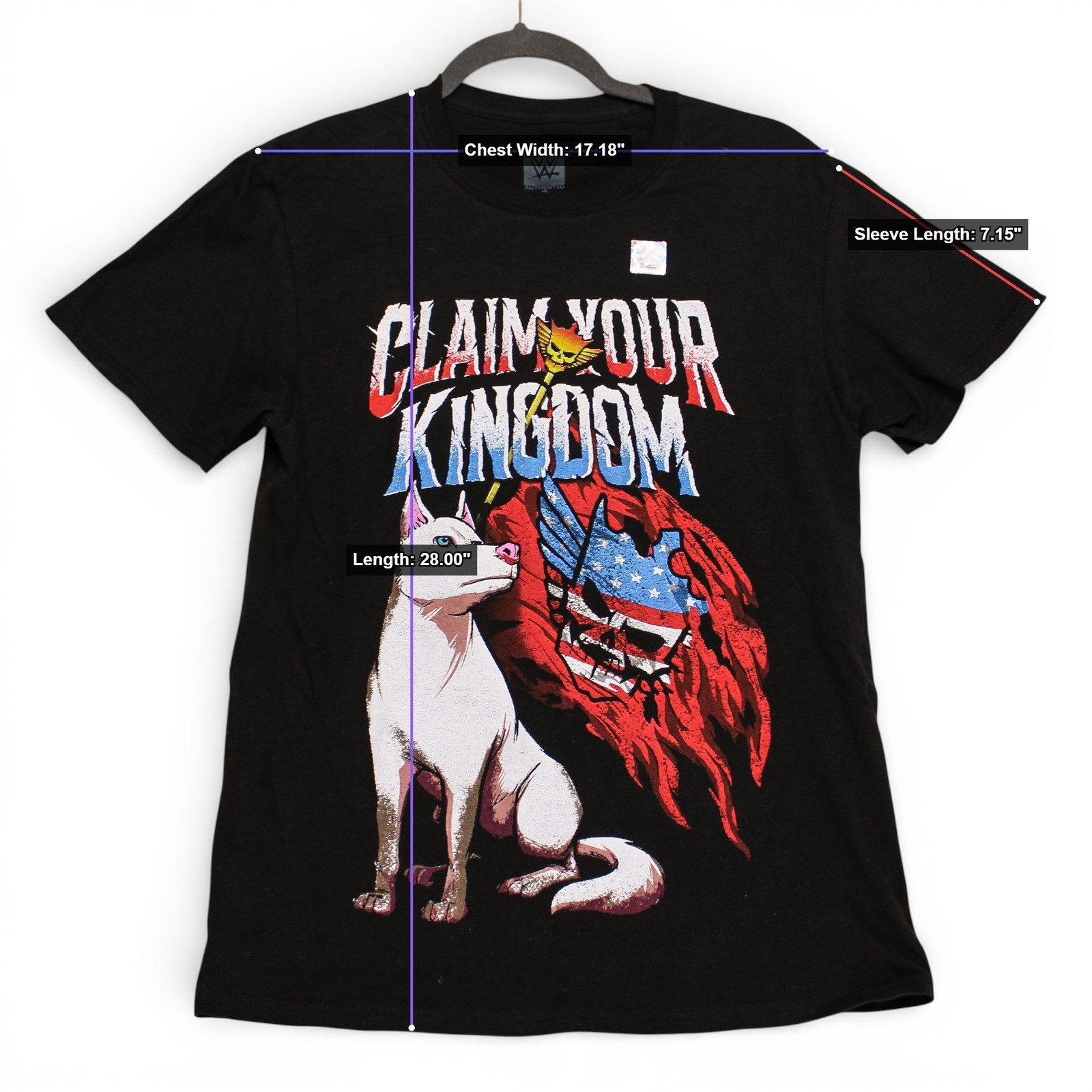 WWE Authentic American Nightmare / Cody Rhodes American Nightmare graphic T-shir - Image 7