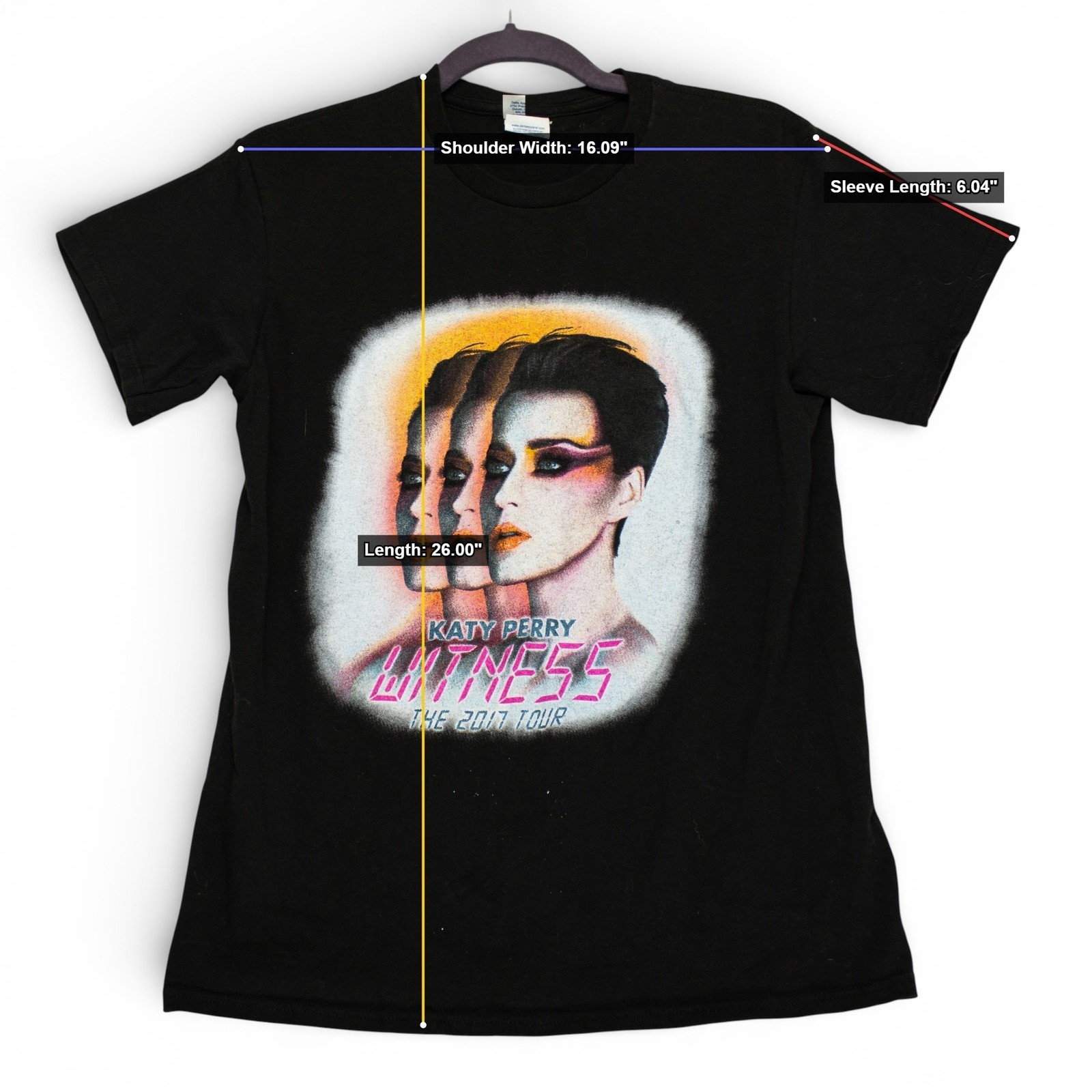 Delta Pro Weight Witness Tour 2017 Katy Perry Witness The 2017 Tour graphic T-sh - Image 6