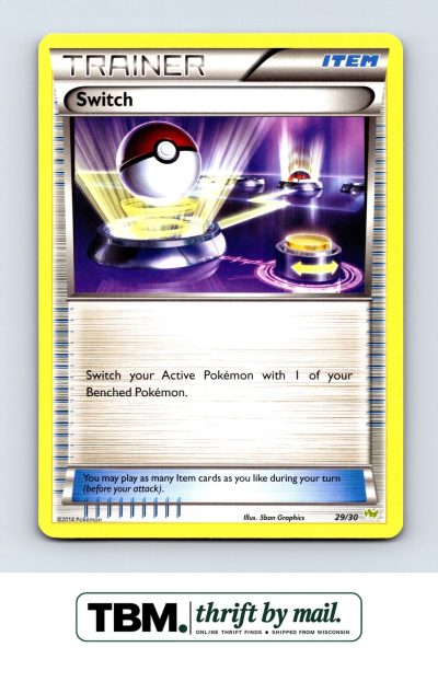 2014 Pokemon XY Trainer Kit: Sylveon & Noivern #4/30 Switch (Noivern)