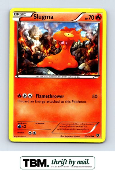 2014 Pokemon XY Base Set #20/146 Slugma